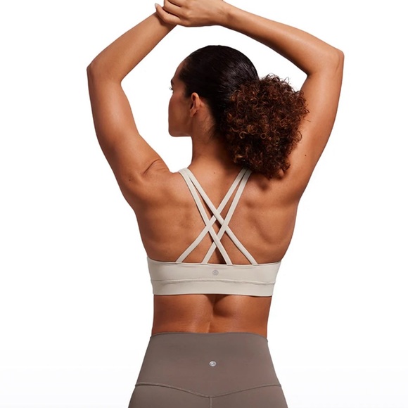 CRZ Yoga, S, sports bra in Mojave tan - Picture 2 of 4